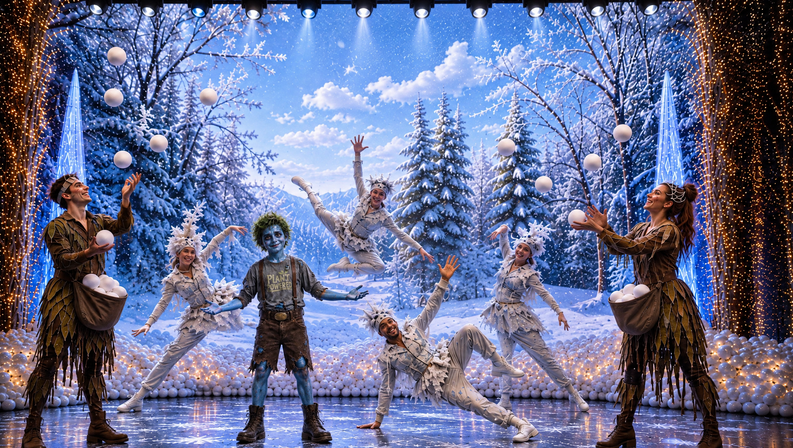 A scene from the JOIE 2026 holiday experience at Callanwolde