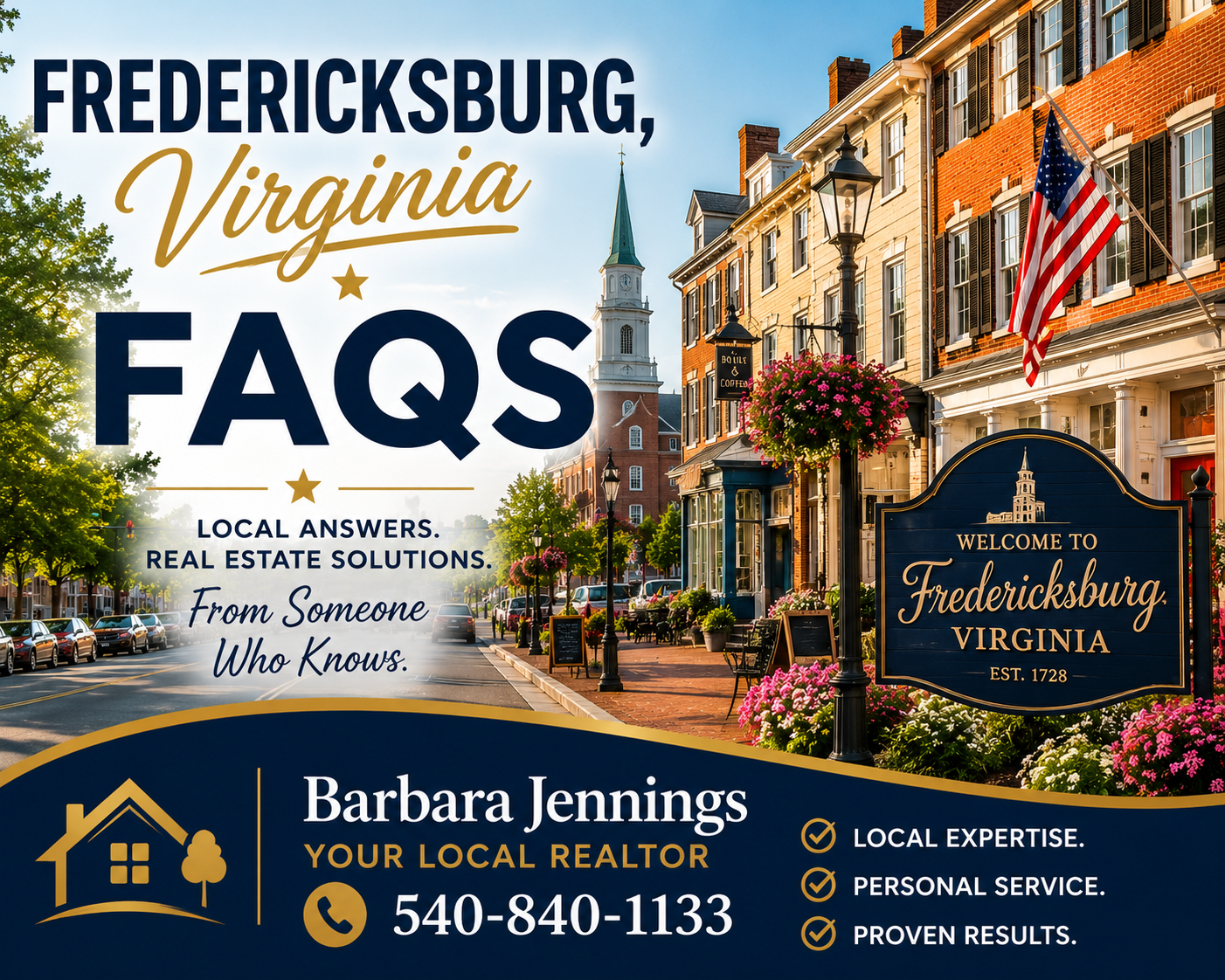 Fredericksburg, VA — Frequently Asked Questions