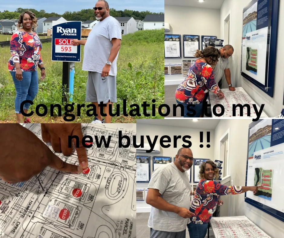 Congratulations to my new buyers
