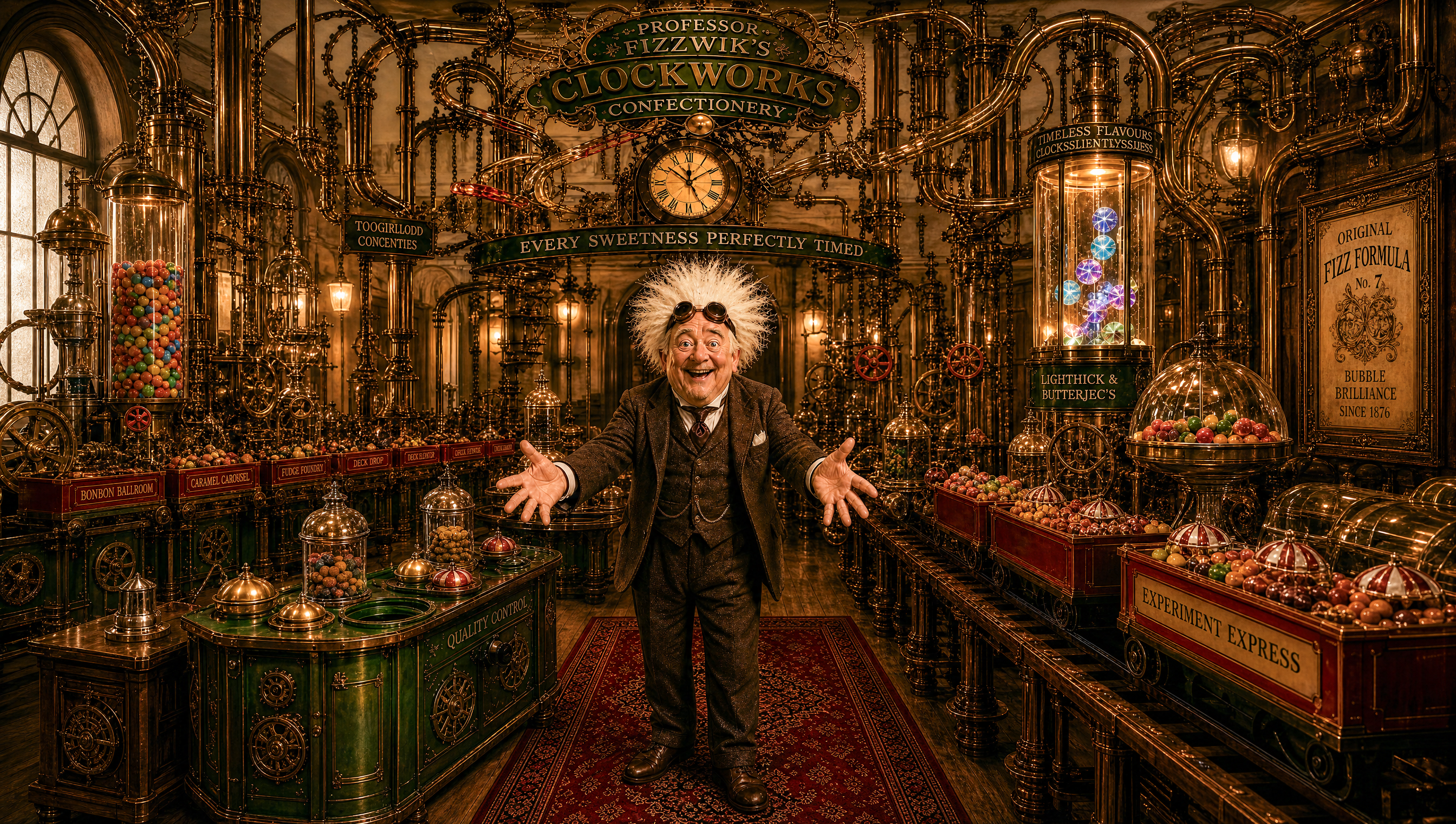 A scene from the JOIE 2026 holiday experience at Callanwolde