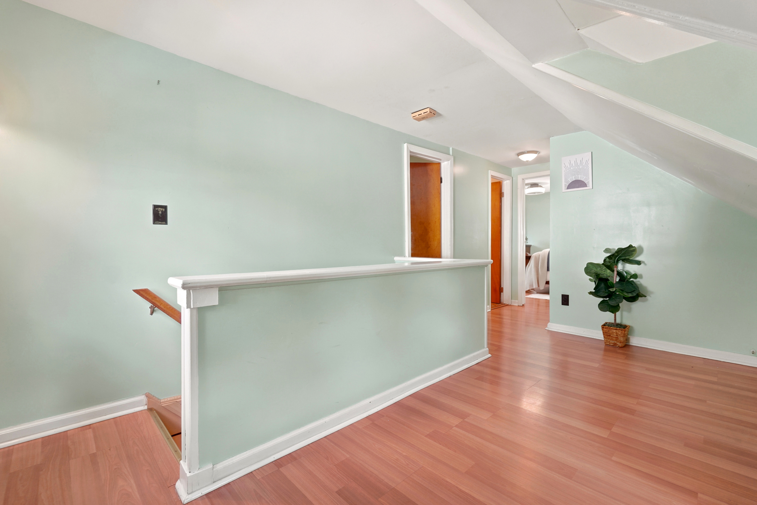 Wide view of the upstairs landing at 50 Heather Ln