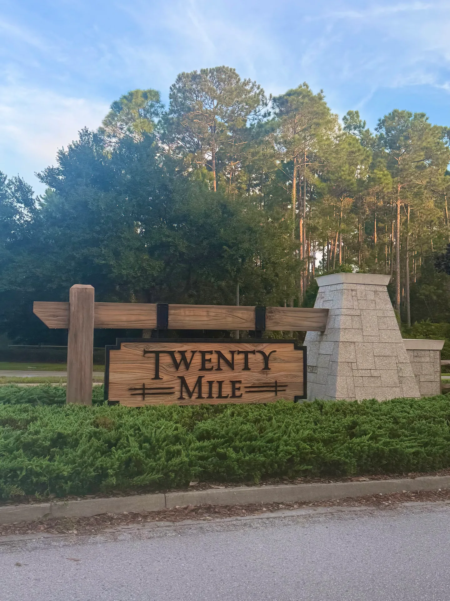 Mollie's real photo of the Twenty Mile area in Nocatee, St. Johns County, Florida