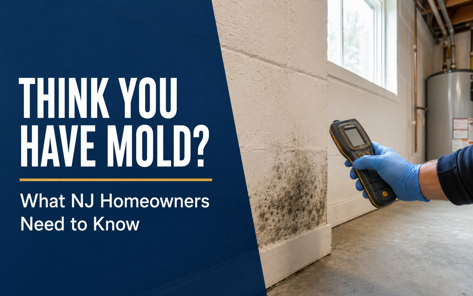 Think You Have Mold? What New Jersey Homeowners Need to Know Before Hiring Someone
