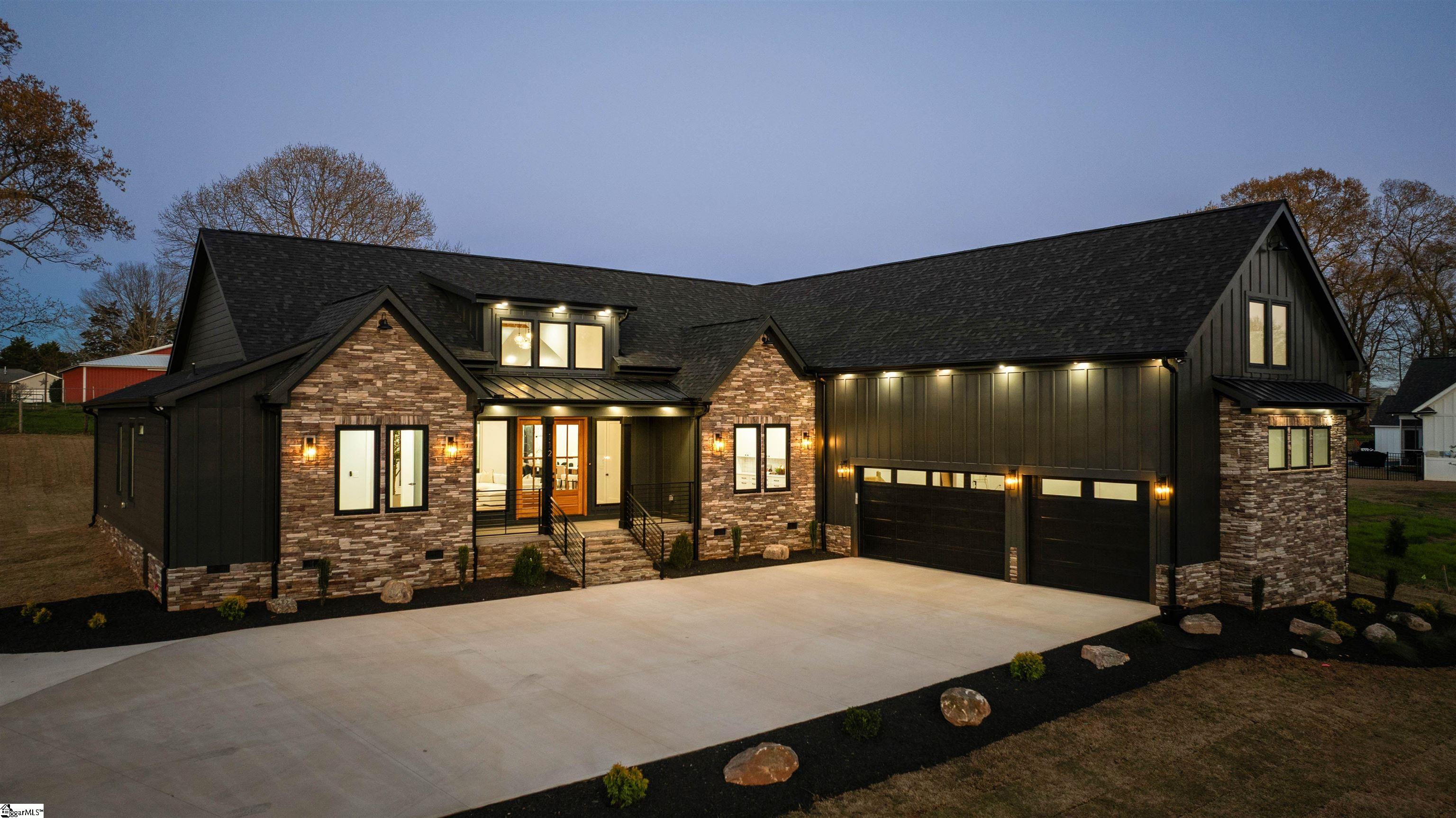 An Adrian B Homes new construction home in the Upstate South Carolina foothills