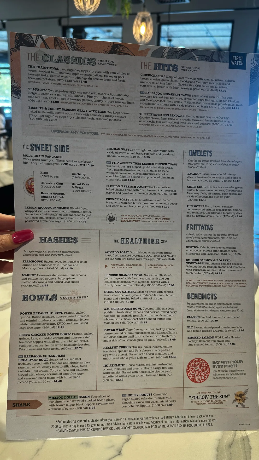 First Watch restaurant interior in Braselton GA, a brand new breakfast and brunch spot near Apalachee Farms