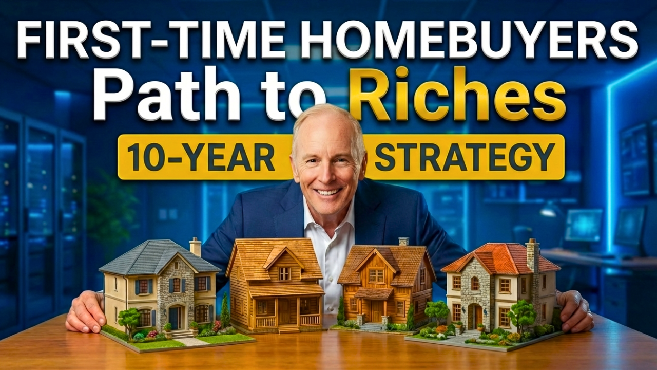 How First-Time Buyers Build Wealth in 10 Years Using 3 Rentals