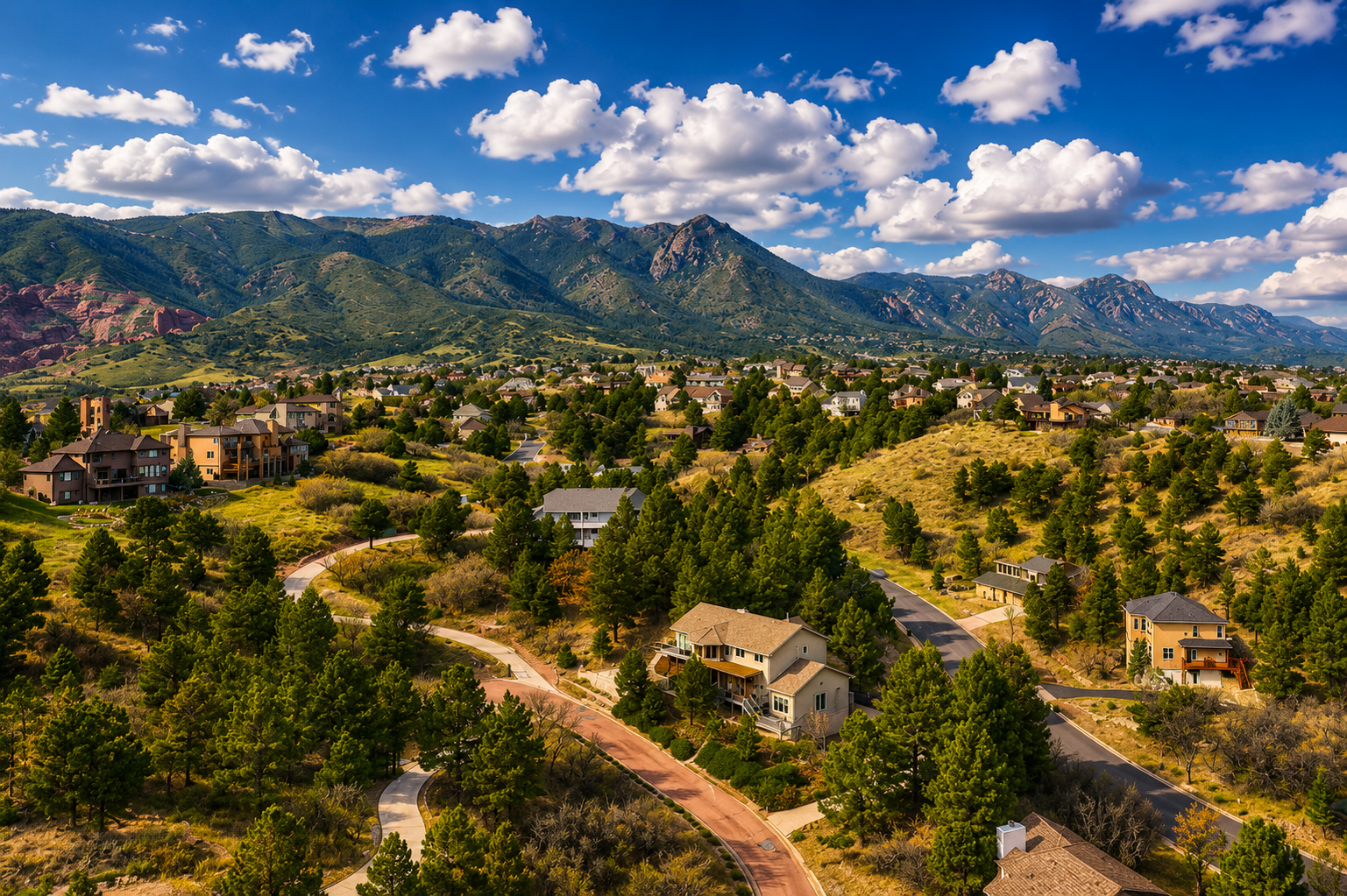 Rockrimmon neighborhood in Colorado Springs