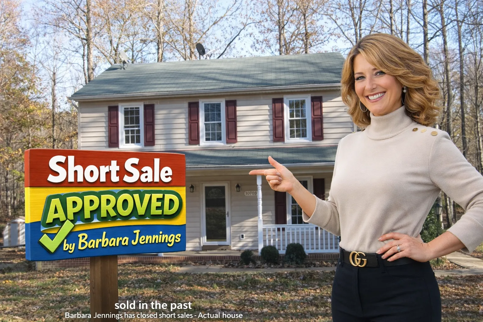 Short sale home Barbara Jennings helped close in the Fredericksburg region