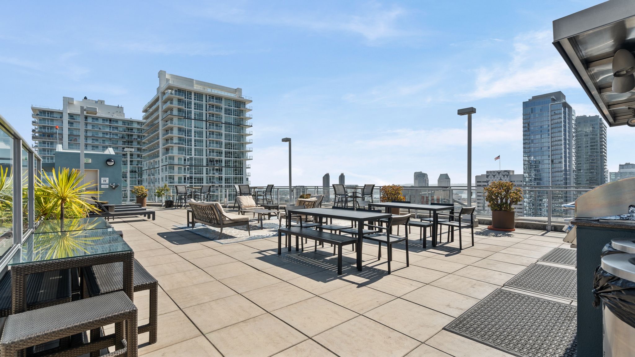 Petco Park visible from the neighborhood