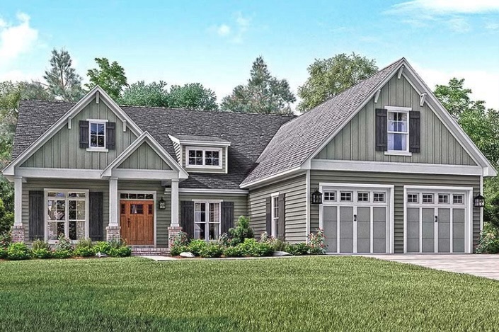 Pine Meadow ranch home exterior