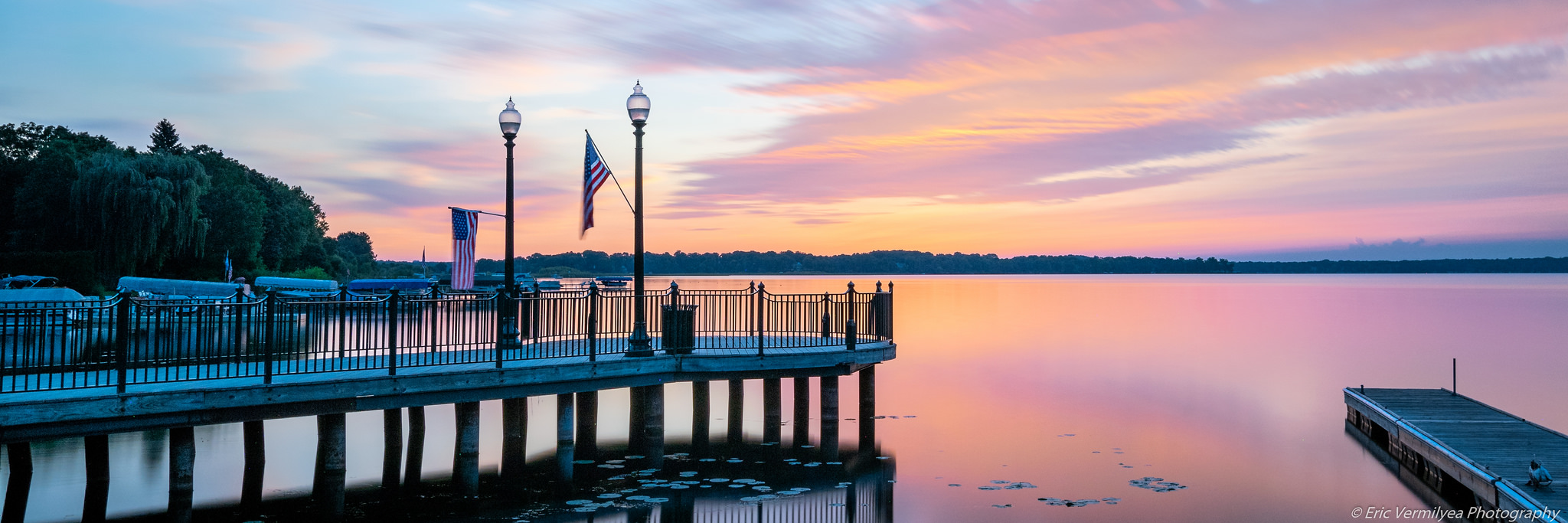 White Bear Lake conservation photo showcasing the lake's natural beauty and protected shoreline