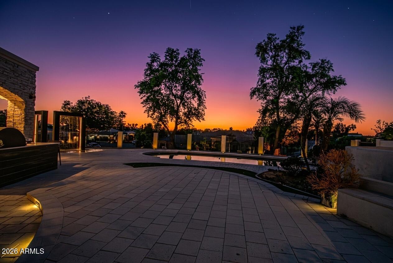 Backyard exterior view angle five