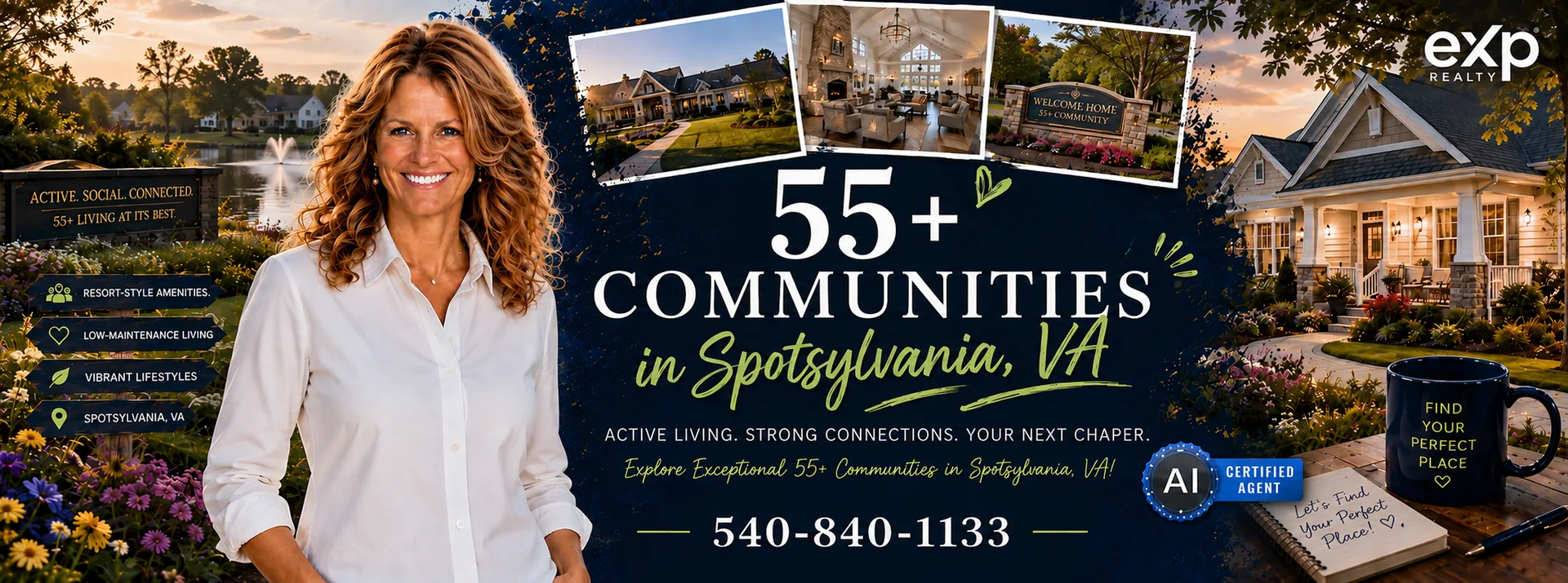 Spotsylvania 55+ community living