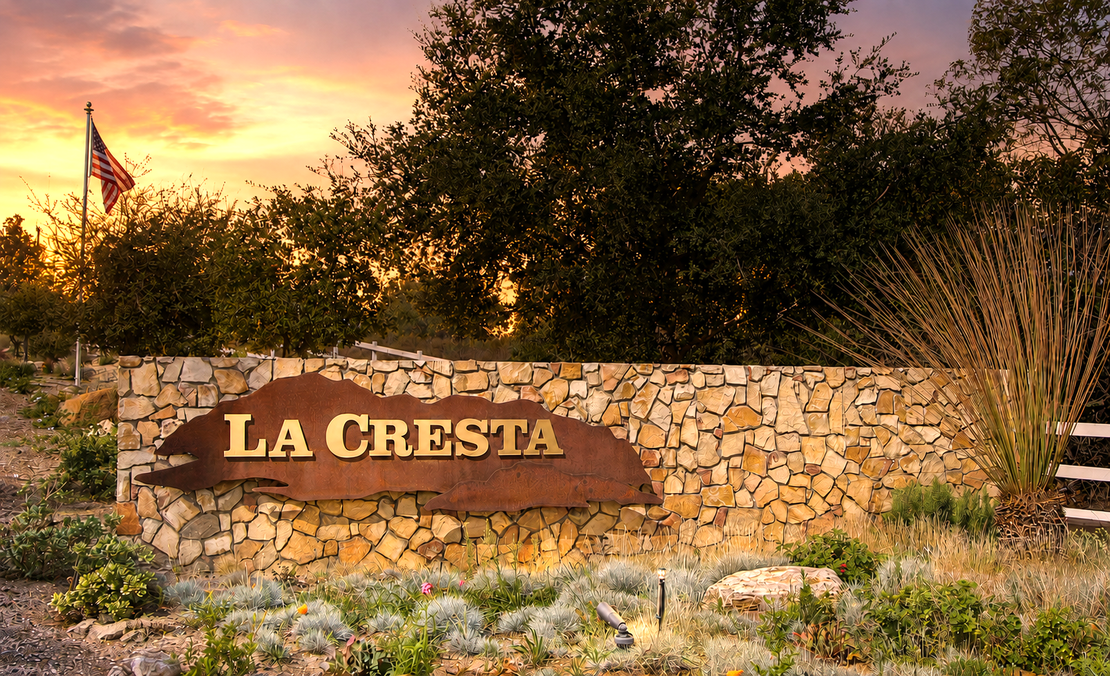 Aerial drone view of the La Cresta neighborhood on the Santa Rosa Plateau in Murrieta California