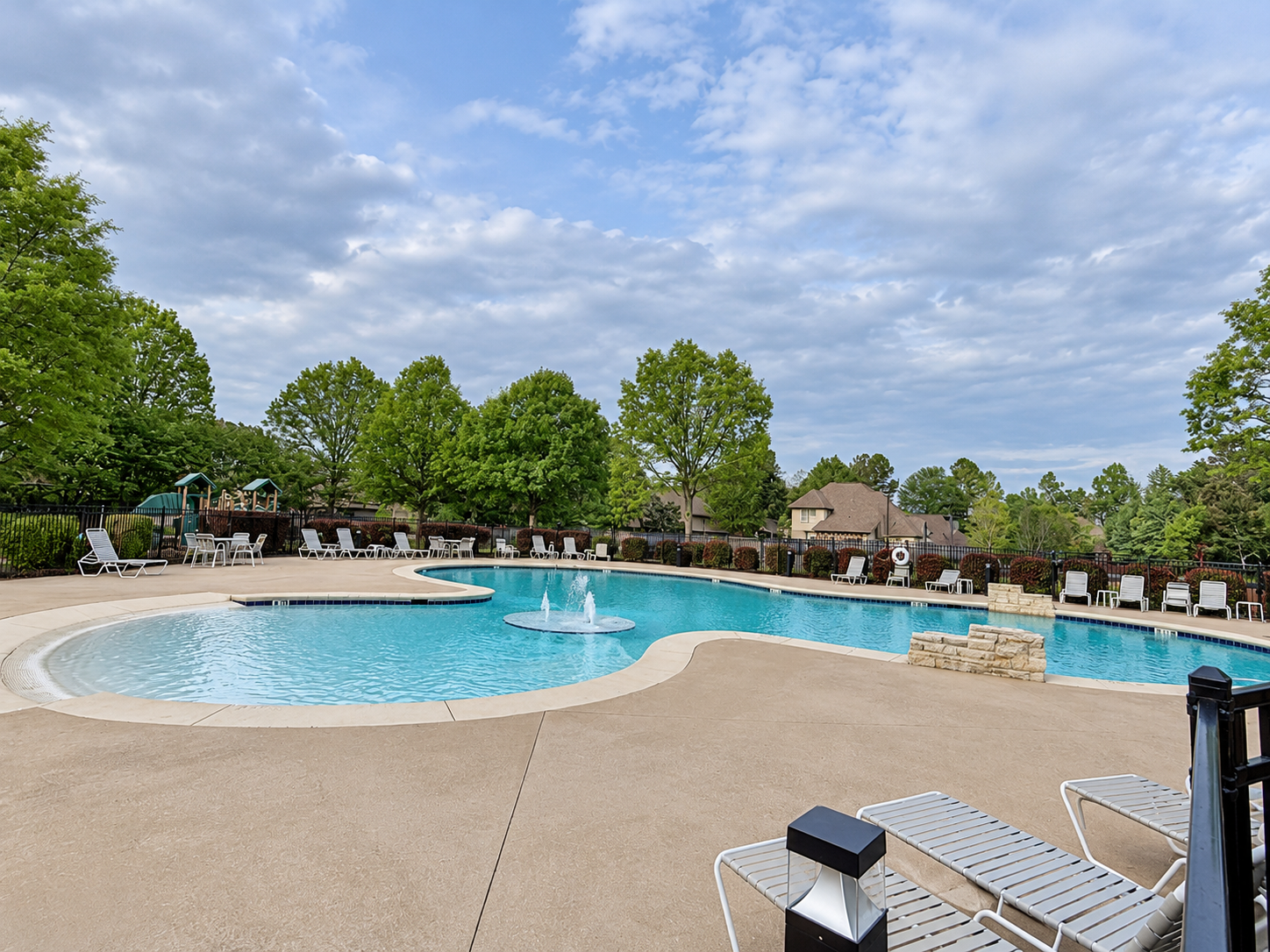 Community pool in Camden Ridge, Auburn, Alabama