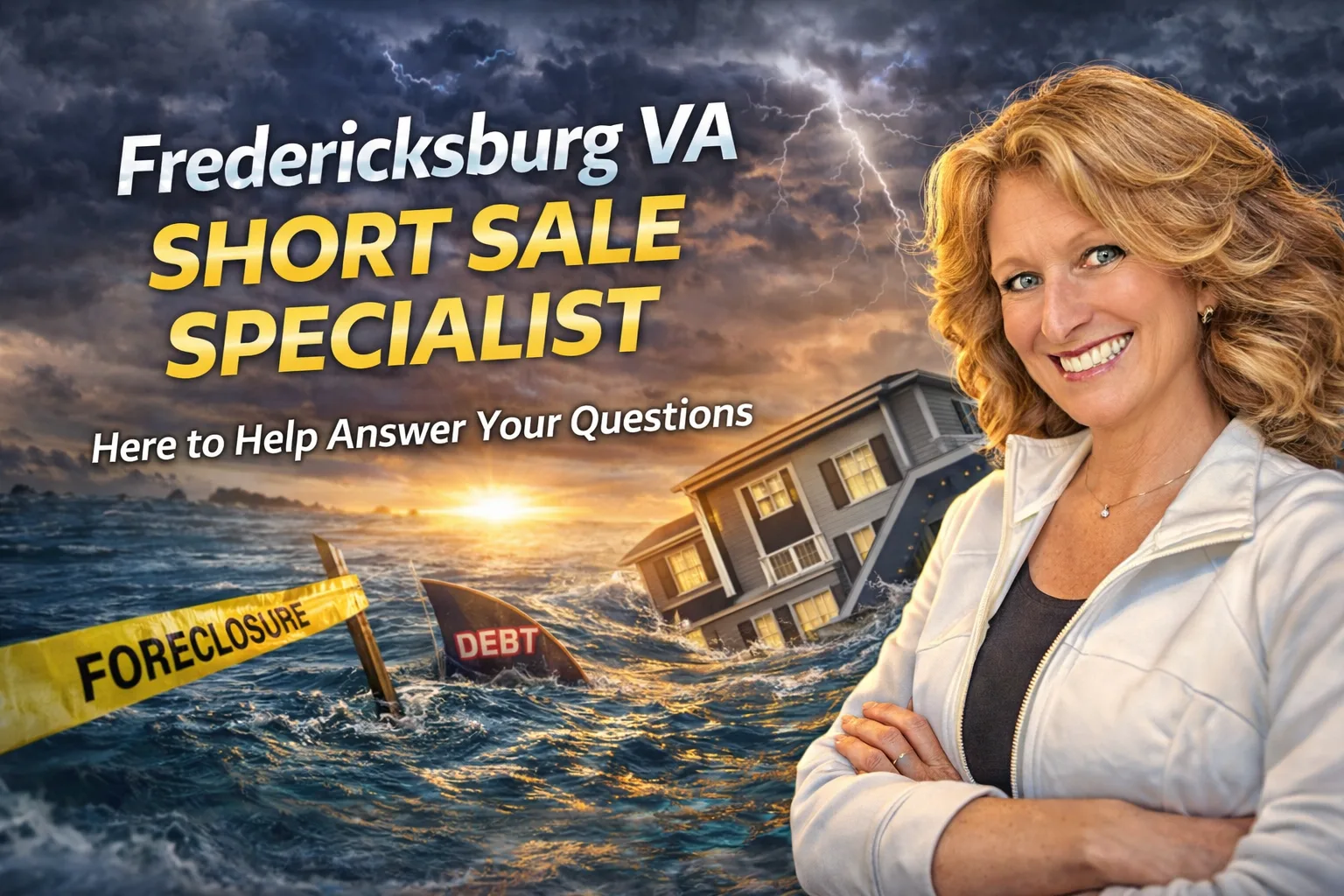 Short sale home Barbara Jennings helped close in the Fredericksburg region