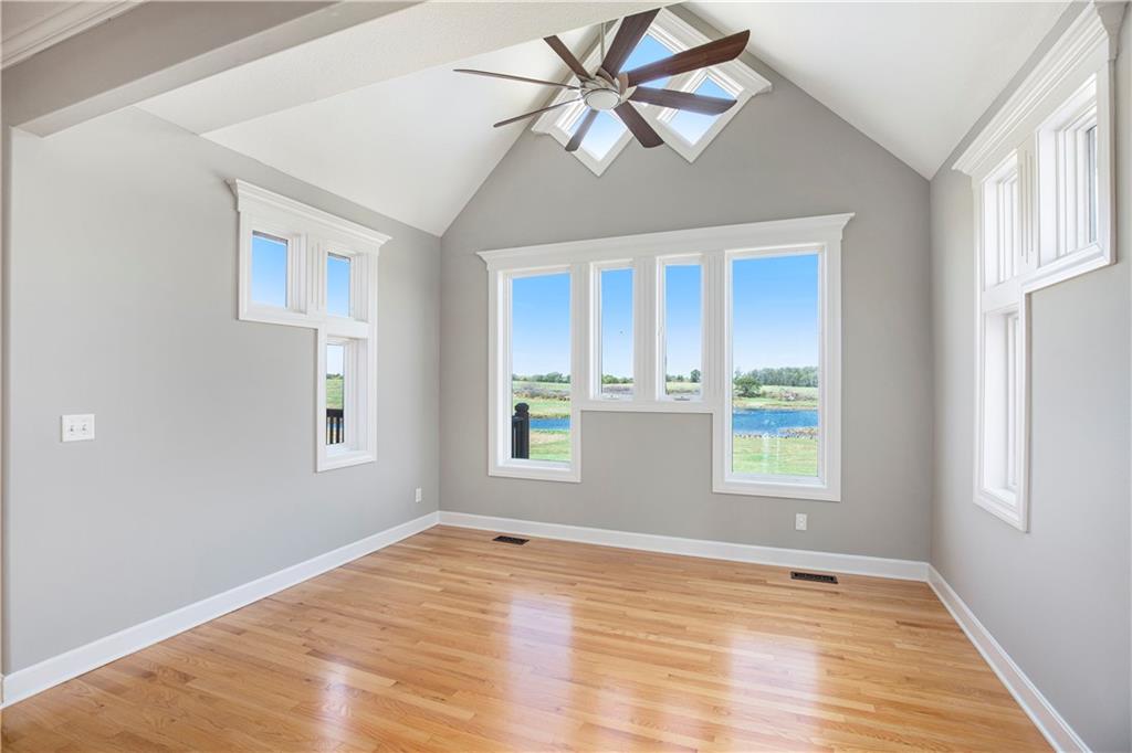 Interior bedroom space