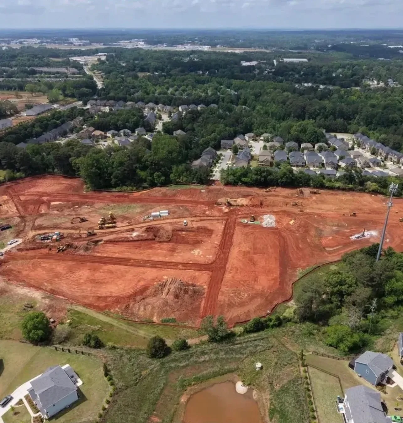 Sierra Brooke, a new construction community in Lawrenceville, Georgia