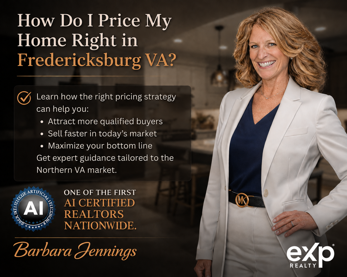 Barbara Jennings 100-Point Marketing Plan results Fredericksburg VA