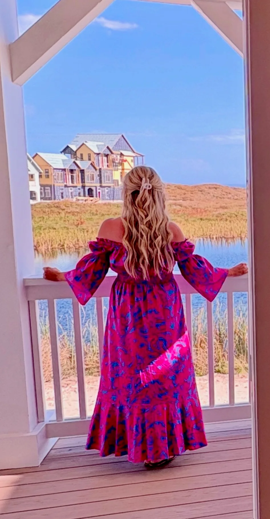 Emily Ruth Chemacki, Texas REALTOR serving the Coastal Bend, on a coastal property