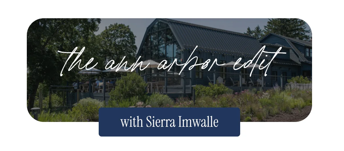 The Ann Arbor Edit banner graphic from Sierra Imwalle