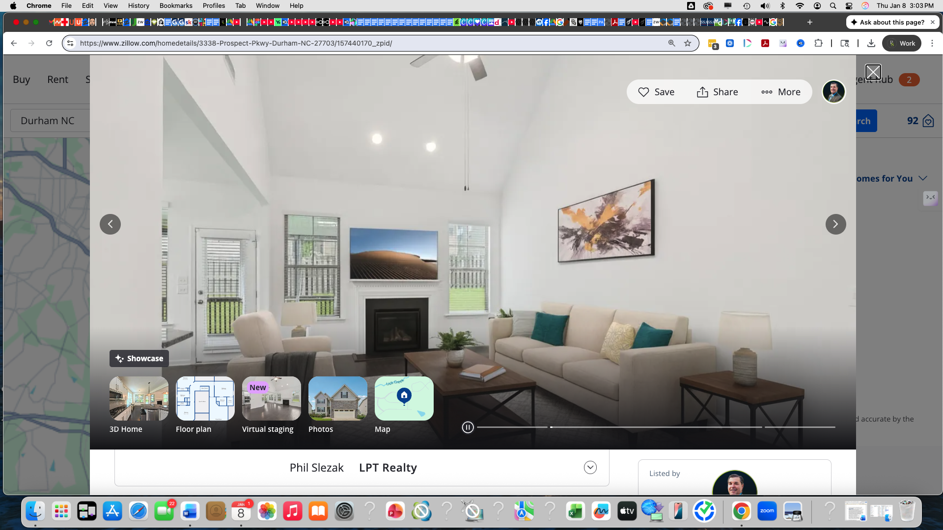 Showcase Zillow Screenshot
