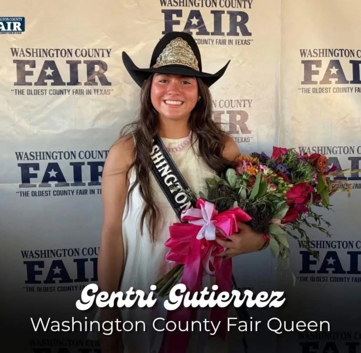 Gentri Gutierrez, 2026 Washington County Fair Queen