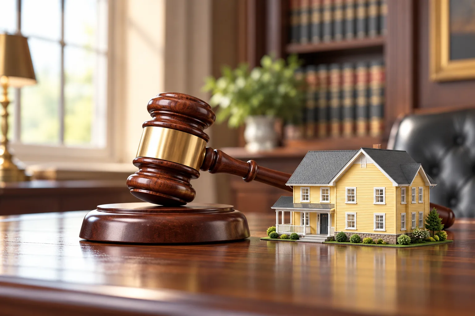 A gavel, a symbol of the probate process
