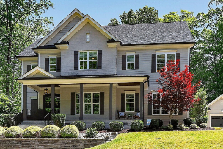 Home in Woodcreek neighborhood in Holly Springs, NC