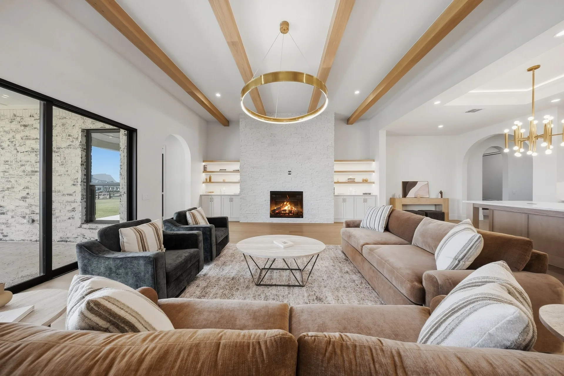Model-home interior photograph (2 of 7) representing the new-construction home at 3333 Bridgegate, Northlake