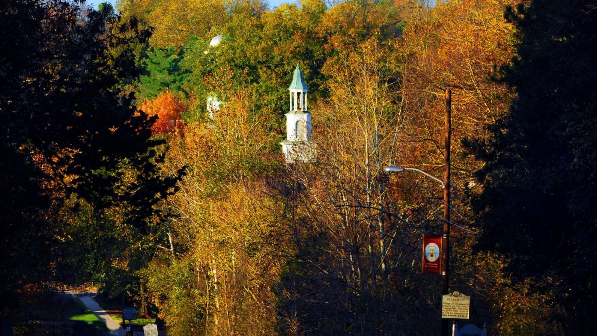 Fall foliage near Chapel Hill NC