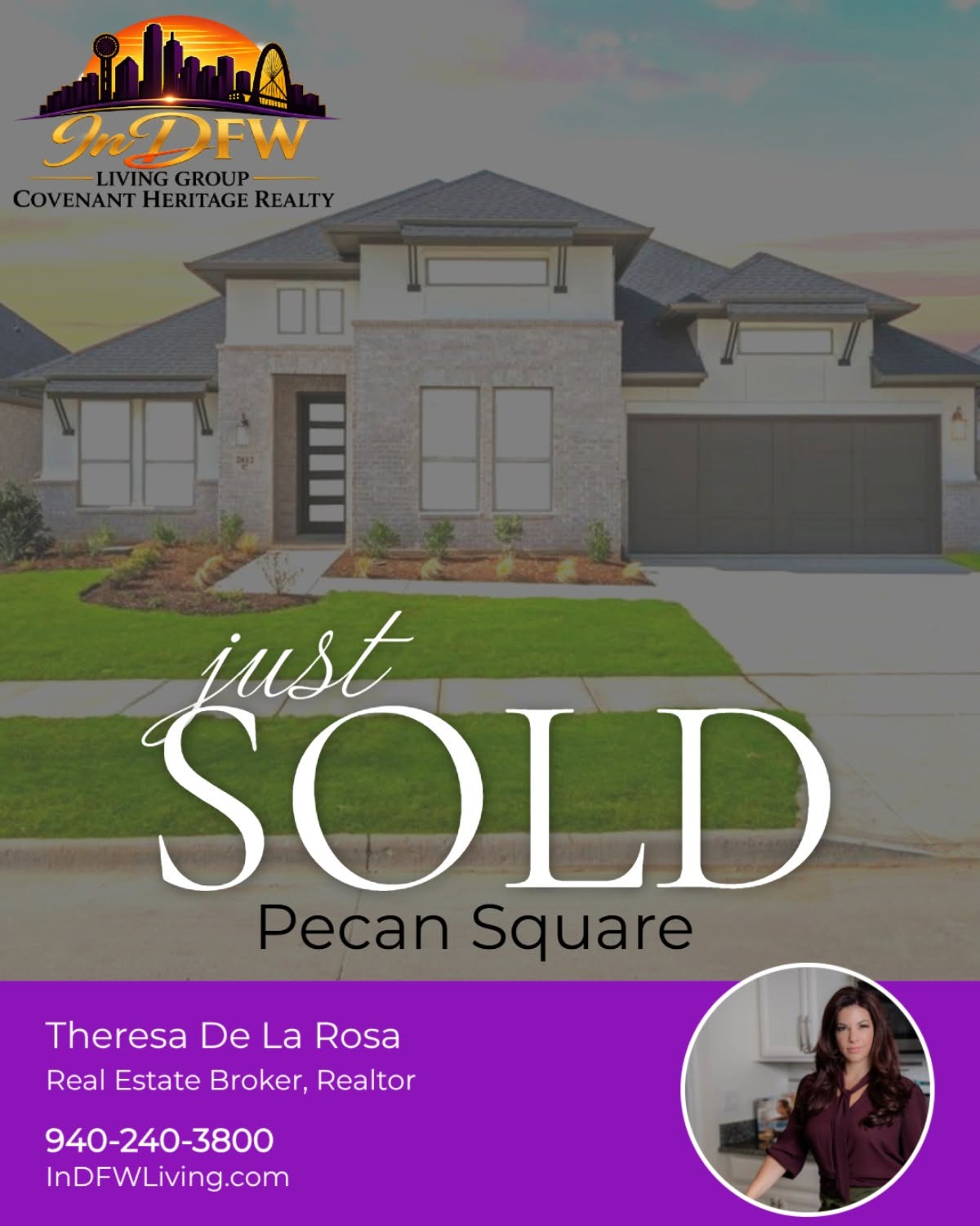 Just Sold in Pecan Square, Northlake TX - In DFW Living Group