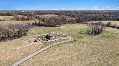Rolling hills and open space on the Holt Missouri land
