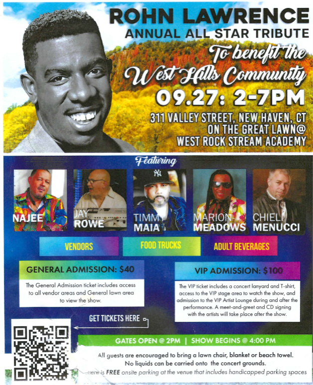 Rohn Lawrence Annual All Star Tribute at West Rock Stream Academy