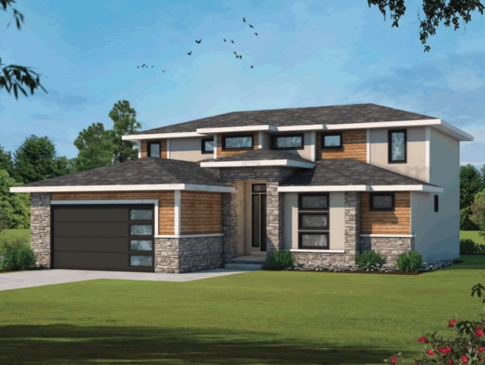 Riverwalk 1.5-story home exterior