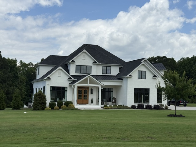 Luxury home exterior in the Portofino community