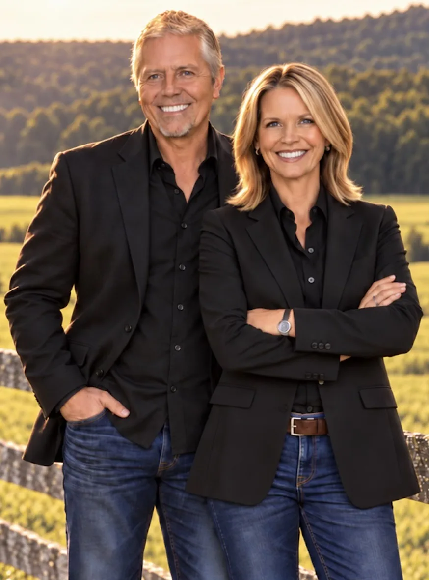 Mike Battistelli and Janet Tate, team leads of SouthernLUXE Partners