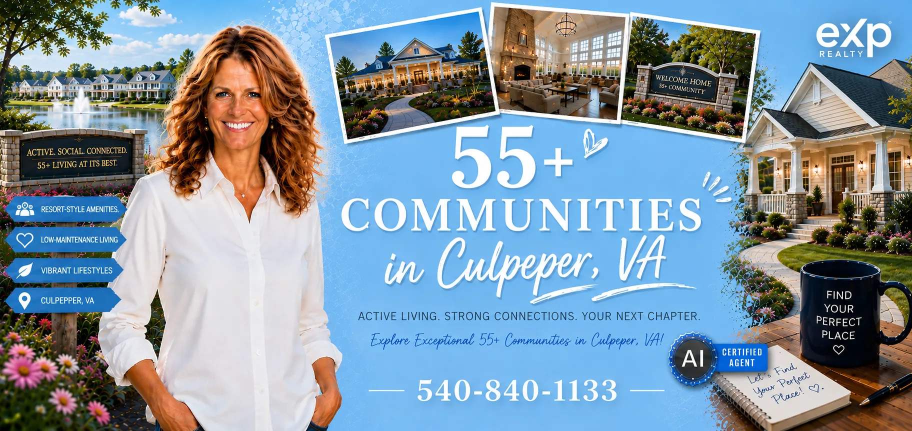 55+ Communities in Culpeper, Virginia