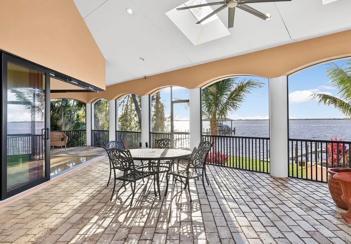 Waterfront view from the property at 2600 McGregor Boulevard