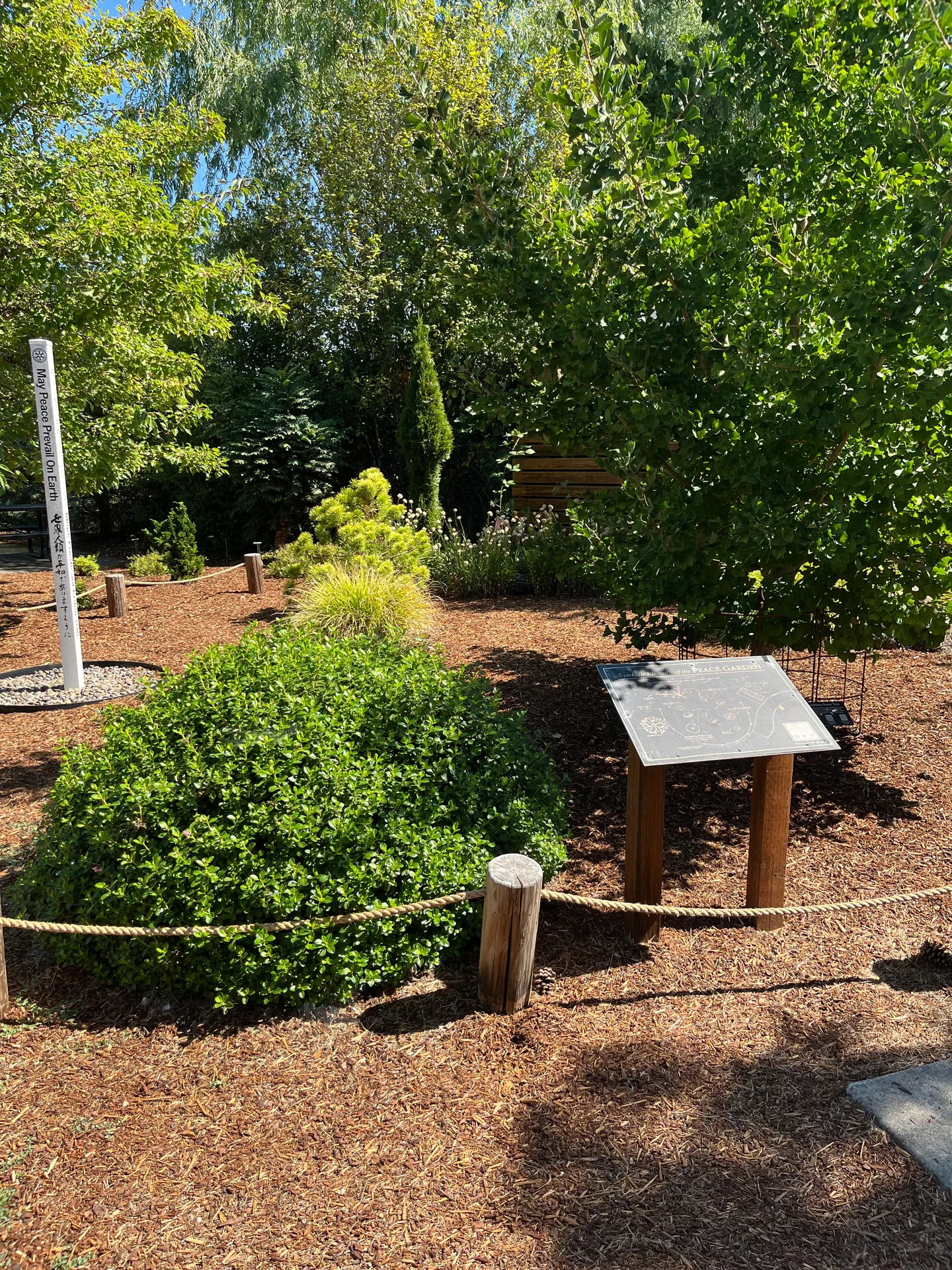 The Peace Garden at Inspiration Garden in Independence