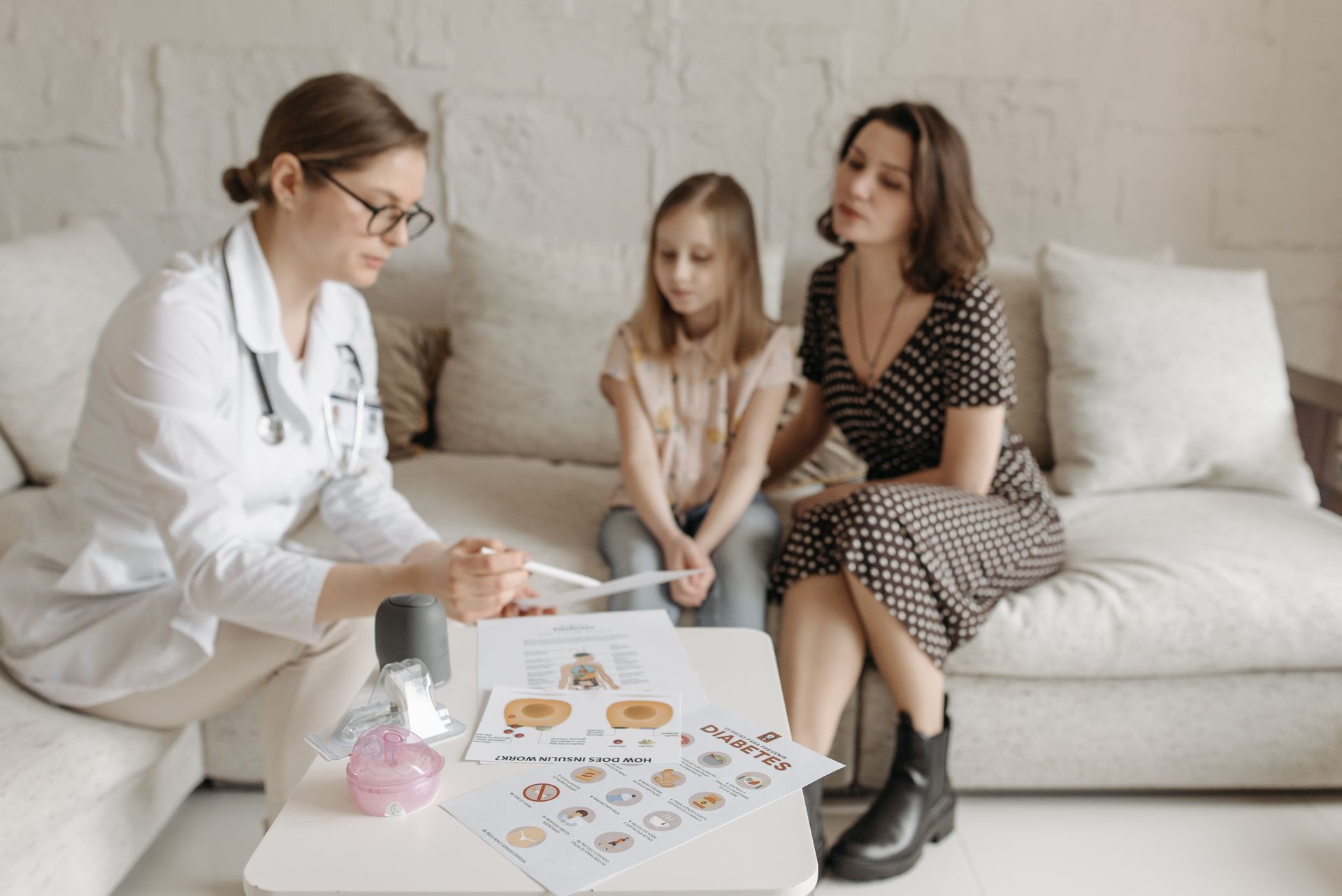 A primary care consultation at TruHealth Primary Care in Locust Grove, Georgia