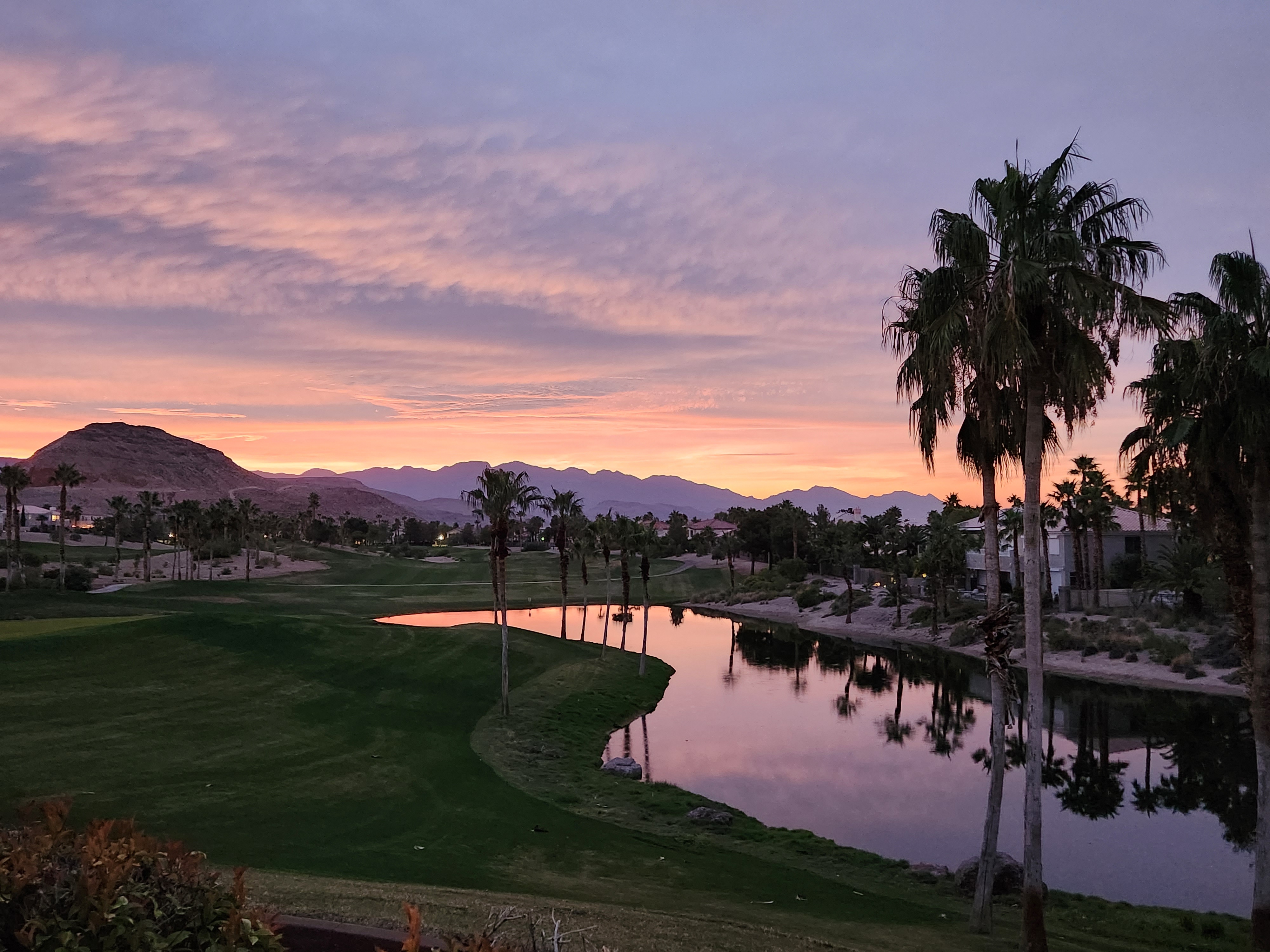 Rhodes Ranch community scenery in southwest Las Vegas