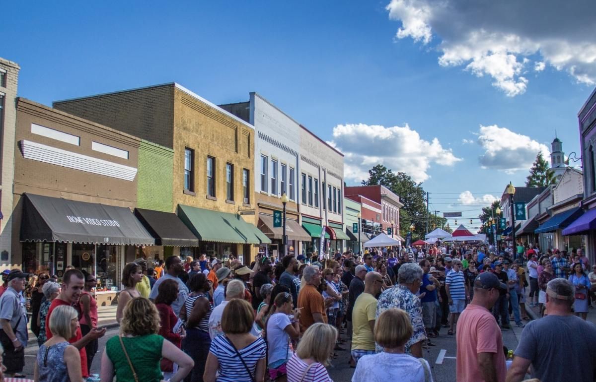 PeakFest in downtown Apex near The Villages of Apex