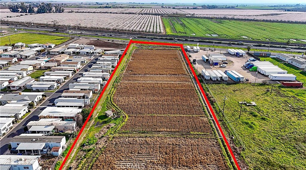Open terrain view of the 24.5-acre investment property