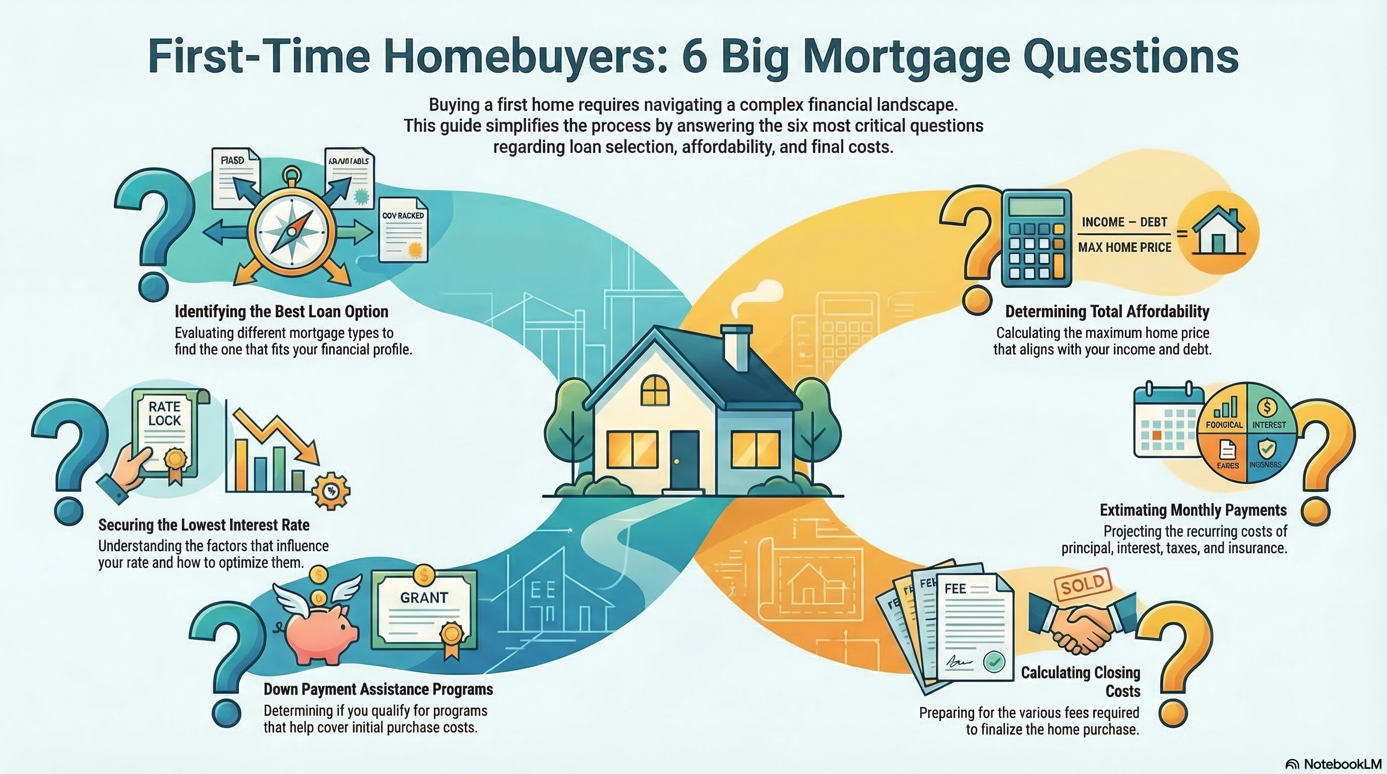 Six big mortgage questions every first-time buyer should answer before buying a home
