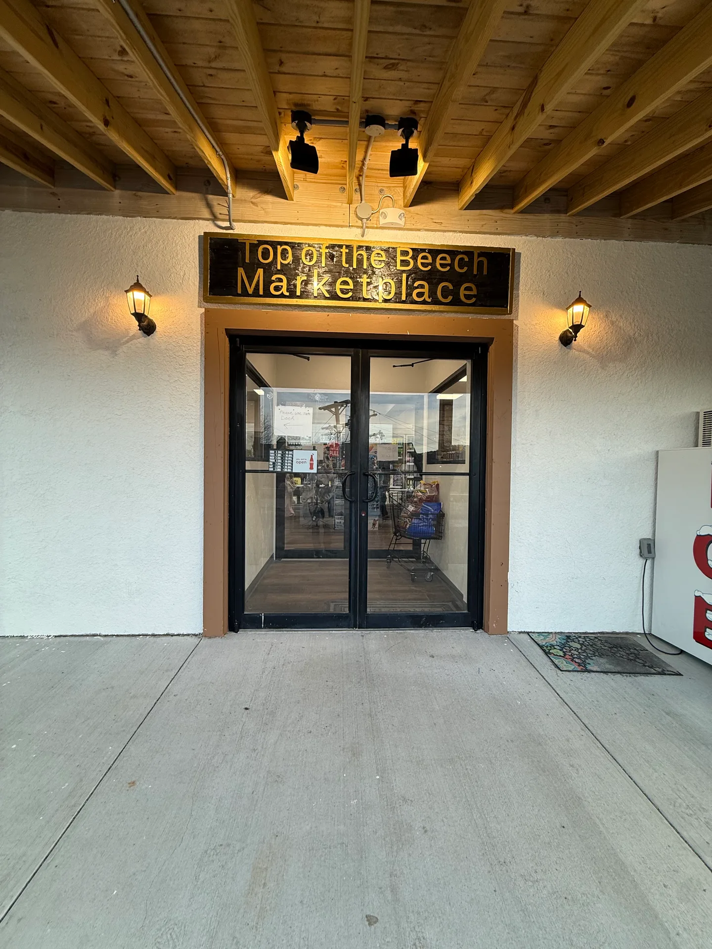 The Top of the Beech Marketplace storefront