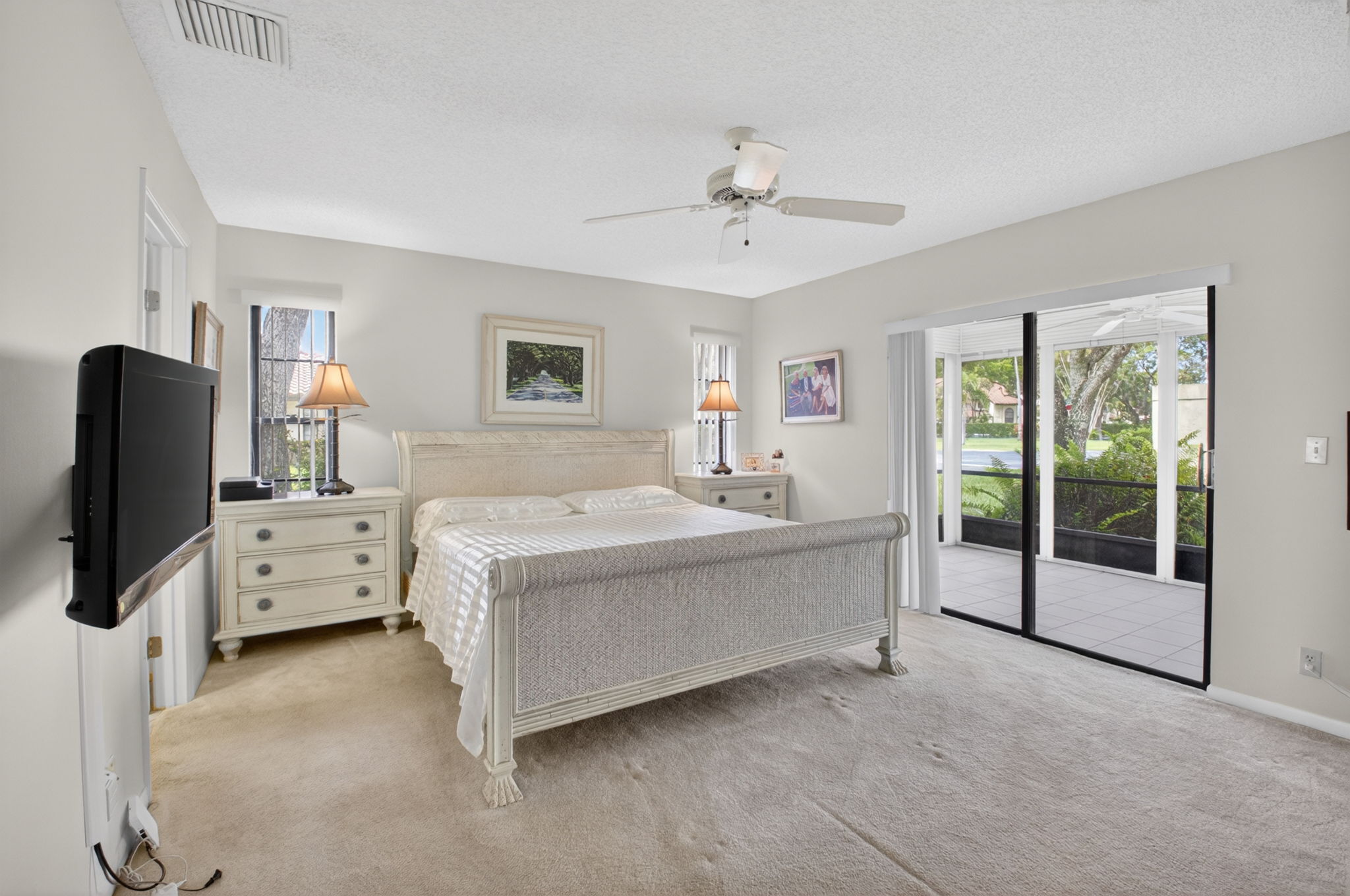 Bedroom at 10039 Andrea Lane A in Palm Chase Lakes