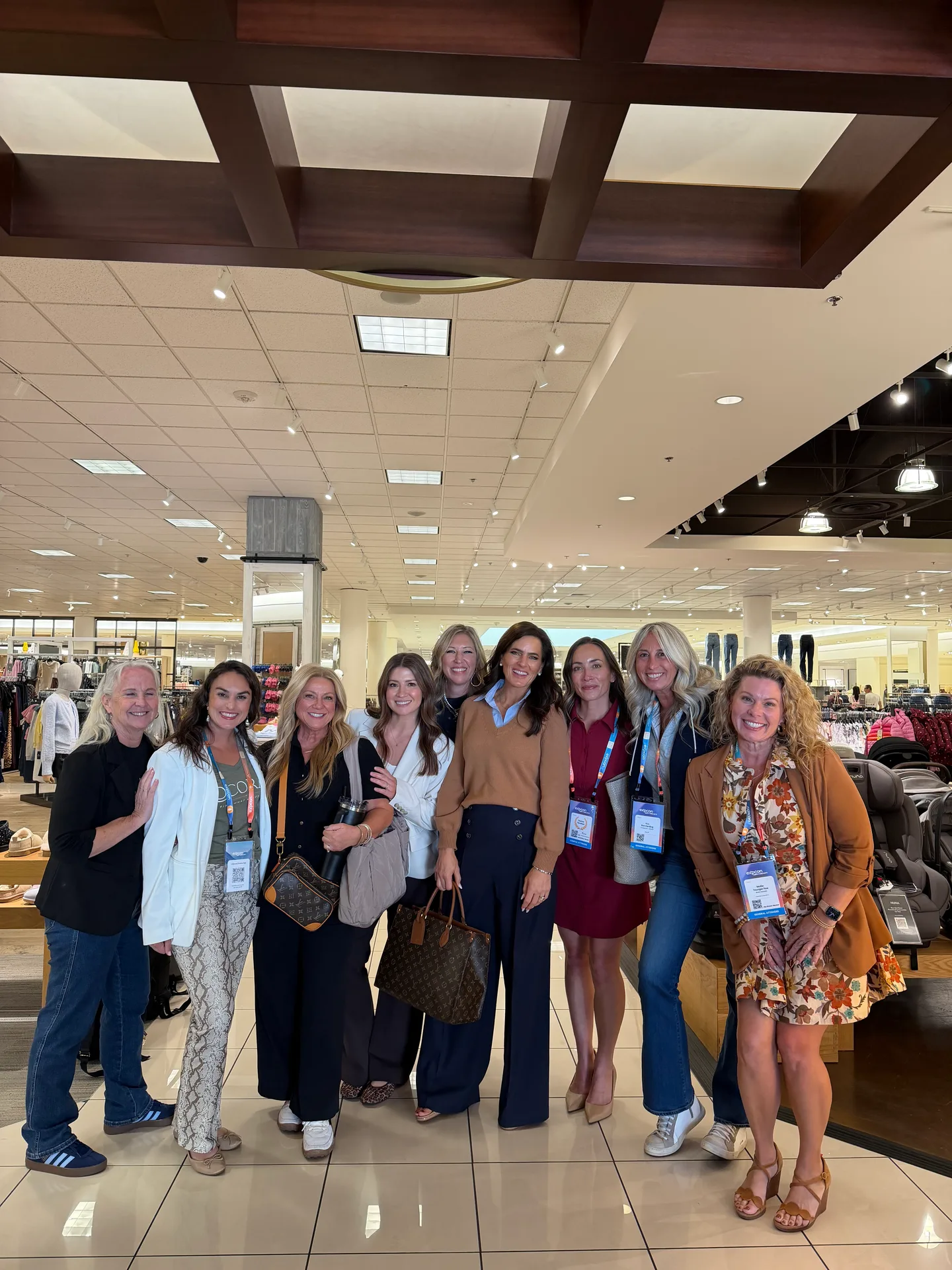 Agents from Mollie's real estate network at a conference