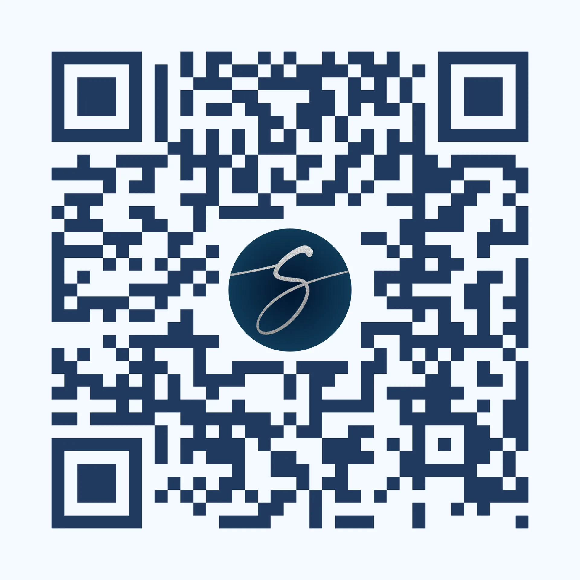 QR code to the 3D tour of the Horizon Village condo in Somerset, Bellevue