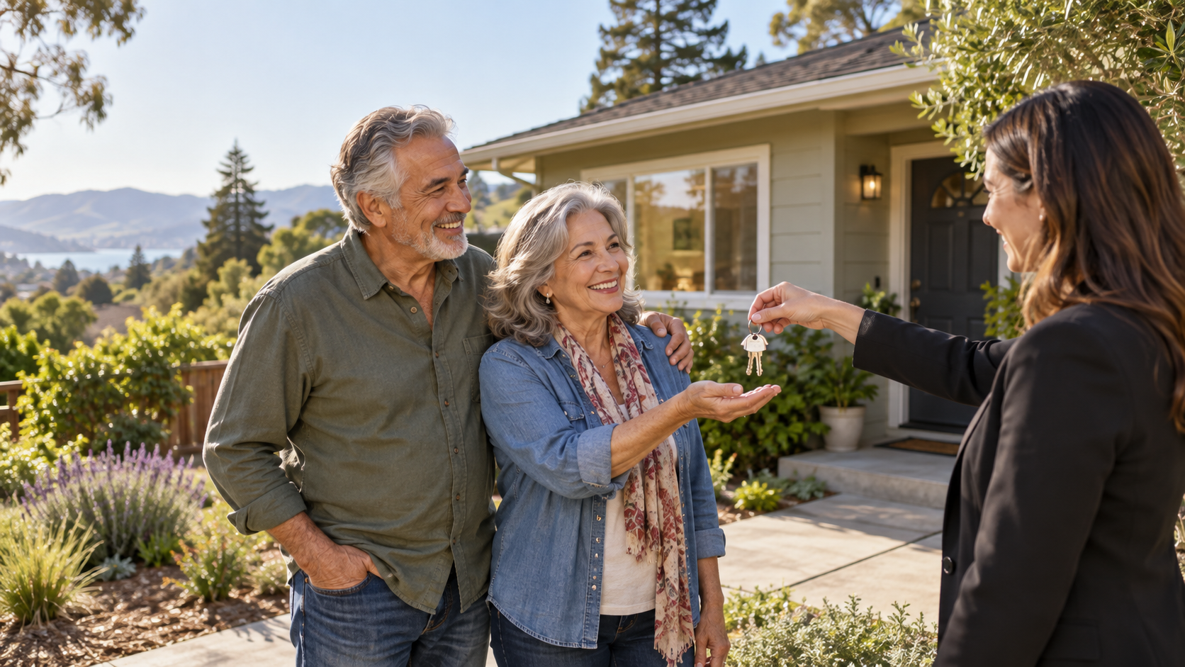 A new home in a 55+ community, the kind of purchase a HECM for Purchase can finance for an eligible buyer